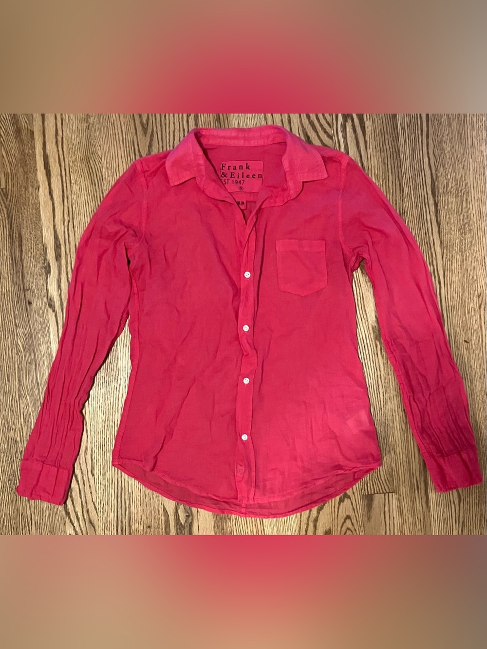 Frank & Eileen Barry Woven Button-Up Shirt - Picture 2 of 6